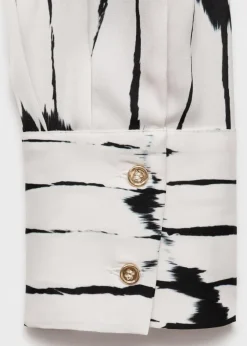 MANGO Sukienki I Kombinezony*Koszulowa wzorzysta sukienka