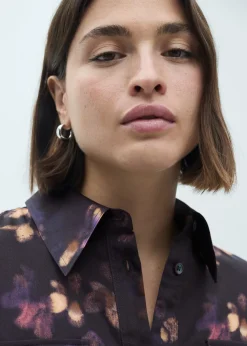 MANGO Sukienki I Kombinezony*Koszulowa wzorzysta sukienka