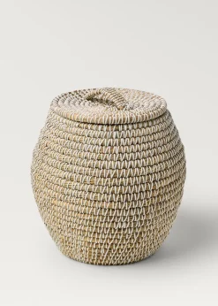 MANGO Przedmioty Do Dekoracji Salonu|Kosze Do Sypialni*Koszyk elena