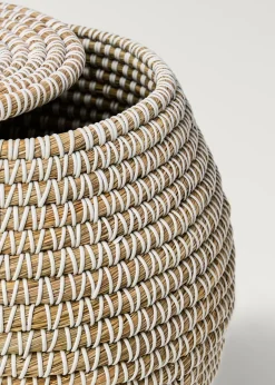 MANGO Przedmioty Do Dekoracji Salonu|Kosze Do Sypialni*Koszyk elena