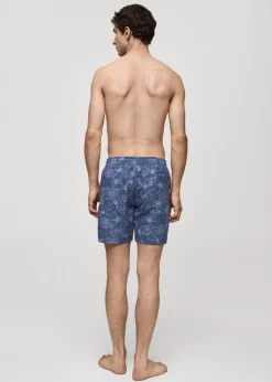 MANGO Więcej Akcesoriów*Kąpielówki z morskimi motywami