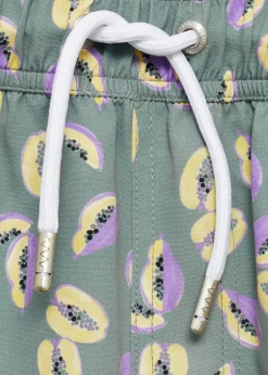 MANGO Więcej Akcesoriów*Kąpielówki z nadrukiem w papaje