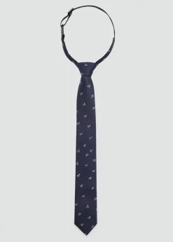 Dzieci MANGO Więcej Akcesoriów*Krawat z haftowanym motywem