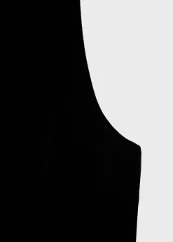 MANGO Topy|Kamizelki*Krótka kamizelka z aksamitu