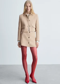 MANGO Kurtki*Krótka kurtka na guziki