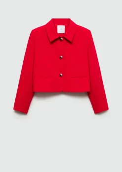 MANGO Kurtki*Krótka kurtka na guziki