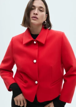 MANGO Kurtki*Krótka kurtka na guziki