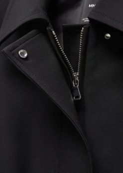 MANGO Kurtki*Krótka kurtka z poduszkami na ramionach