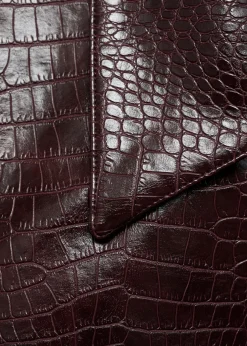 MANGO Kurtki*Krótka kurtka ze wzorem skóry krokodyla