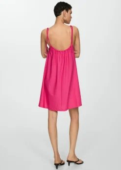 MANGO Sukienki I Kombinezony*Krótka lejąca sukienka