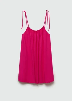 MANGO Sukienki I Kombinezony*Krótka lejąca sukienka