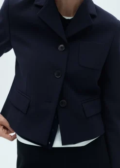 MANGO Kurtki|Marynarki*Krótka marynarka z guzikami