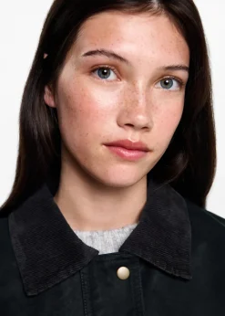 MANGO Płaszcze I Kurtki*Krótka parka z efektem woskowania