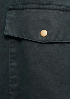 MANGO Płaszcze I Kurtki*Krótka parka z efektem woskowania