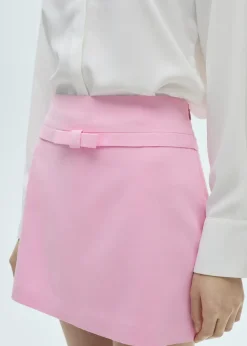 MANGO Spódnice*Krótka spódnica z kokardką