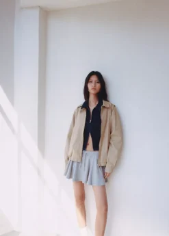 MANGO Spódnice*Krótka spódnica z wiązaniem