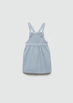 Dzieci MANGO Sukienki I Kombinezony|Szorty I Spódnice*Krótka sukienka bawełniana na szelkach