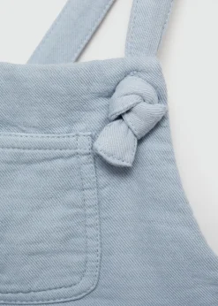 Dzieci MANGO Sukienki I Kombinezony|Szorty I Spódnice*Krótka sukienka bawełniana na szelkach