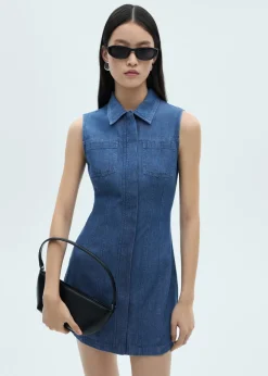 MANGO Sukienki I Kombinezony*Krótka sukienka dżinsowa