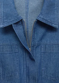 MANGO Sukienki I Kombinezony*Krótka sukienka dżinsowa