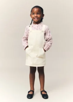 Dzieci MANGO Sukienki I Kombinezony|Szorty I Spódnice*Krótka sukienka dżinsowa na szelkach