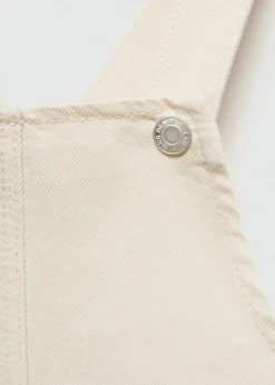 Dzieci MANGO Sukienki I Kombinezony|Szorty I Spódnice*Krótka sukienka dżinsowa na szelkach