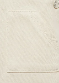 Dzieci MANGO Sukienki I Kombinezony|Szorty I Spódnice*Krótka sukienka dżinsowa na szelkach