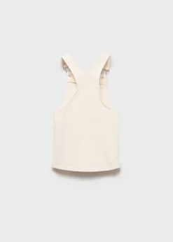 Dzieci MANGO Sukienki I Kombinezony*Krótka sukienka dżinsowa na szelkach