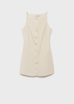 MANGO Sukienki I Kombinezony*Krótka sukienka na guziki