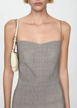 MANGO Sukienki I Kombinezony*Krótka sukienka w kratę