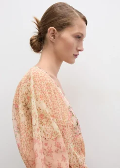 MANGO Sukienki I Kombinezony*Krótka sukienka w kwiaty