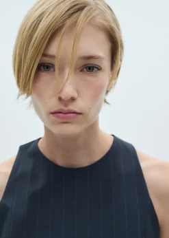 MANGO Sukienki I Kombinezony*Krótka sukienka w prążki