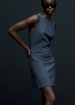 MANGO Sukienki I Kombinezony*Krótka sukienka w prążki