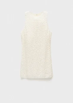 MANGO Sukienki I Kombinezony*Krótka sukienka z koralikami