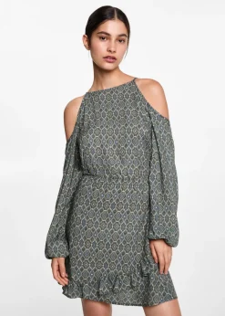 MANGO Sukienki I Kombinezony*Krótka sukienka z odkrytymi ramionami