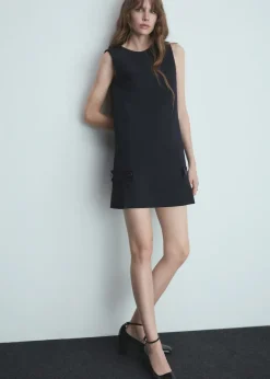 MANGO Sukienki I Kombinezony*Krótka sukienka z ozdobnymi guzikami