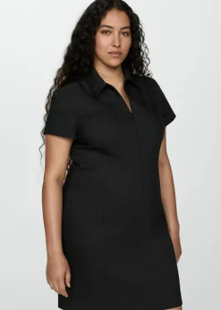 MANGO Sukienki I Kombinezony*Krótka sukienka z suwakiem