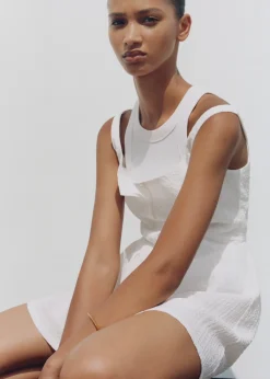 MANGO Sukienki I Kombinezony*Krótka sukienka z teksturą