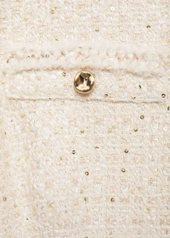 MANGO Sukienki I Kombinezony*Krótka sukienka z tweedu