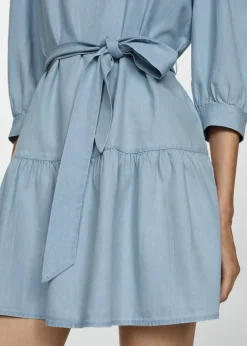 MANGO Sukienki I Kombinezony*Krótka sukienka z wiązaniem