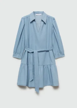 MANGO Sukienki I Kombinezony*Krótka sukienka z wiązaniem