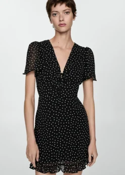 MANGO Sukienki I Kombinezony*Krótka sukienka ze wzorem