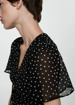 MANGO Sukienki I Kombinezony*Krótka sukienka ze wzorem