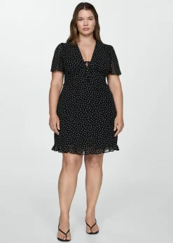 MANGO Sukienki I Kombinezony*Krótka sukienka ze wzorem