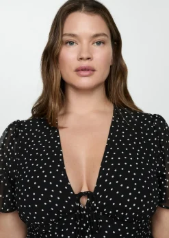 MANGO Sukienki I Kombinezony*Krótka sukienka ze wzorem