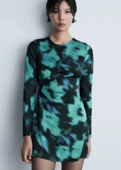 MANGO Sukienki I Kombinezony*Krótka sukienka ze wzorem