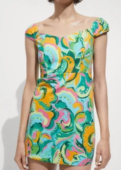 MANGO Sukienki I Kombinezony*Krótka sukienka ze wzorem