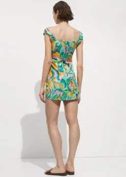 MANGO Sukienki I Kombinezony*Krótka sukienka ze wzorem