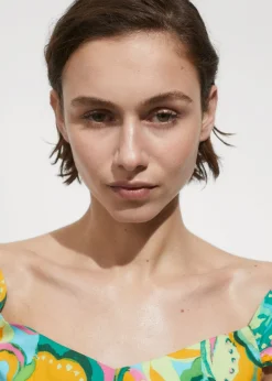 MANGO Sukienki I Kombinezony*Krótka sukienka ze wzorem