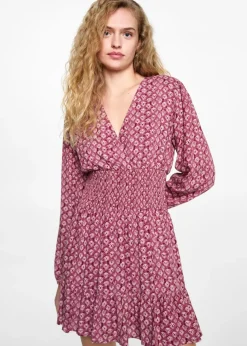 MANGO Sukienki I Kombinezony*Krótka sukienka ze wzorem